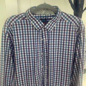 2XL Robert Graham Casual Long Sleeve Shirt